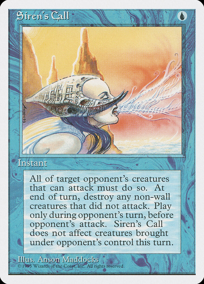 Siren's Call [Fourth Edition] | Shuffle n Cut Hobbies & Games