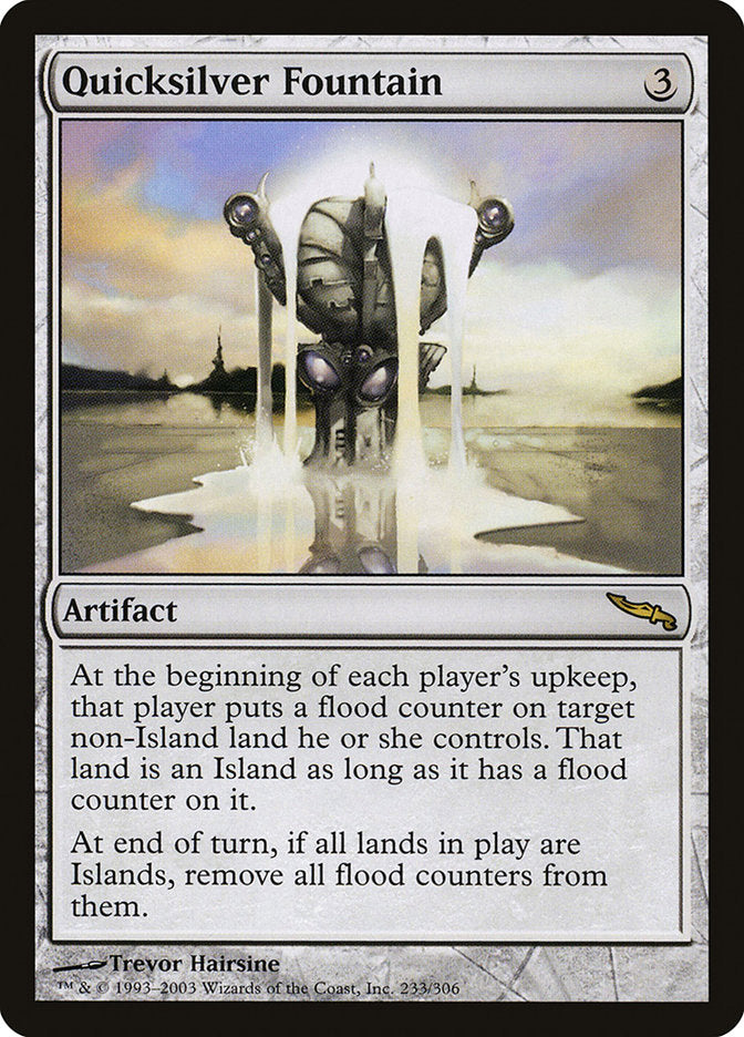 Quicksilver Fountain [Mirrodin] | Shuffle n Cut Hobbies & Games