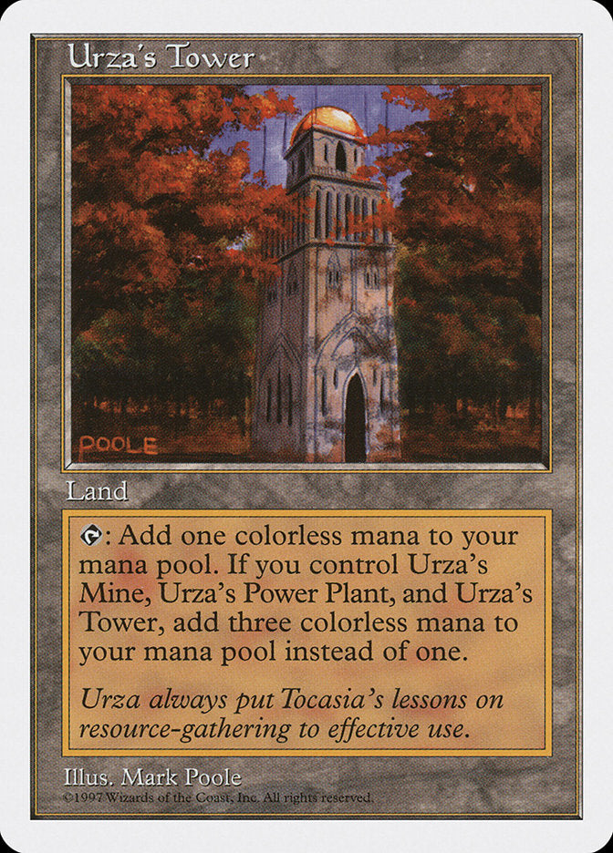 Urza's Tower [Fifth Edition] | Shuffle n Cut Hobbies & Games