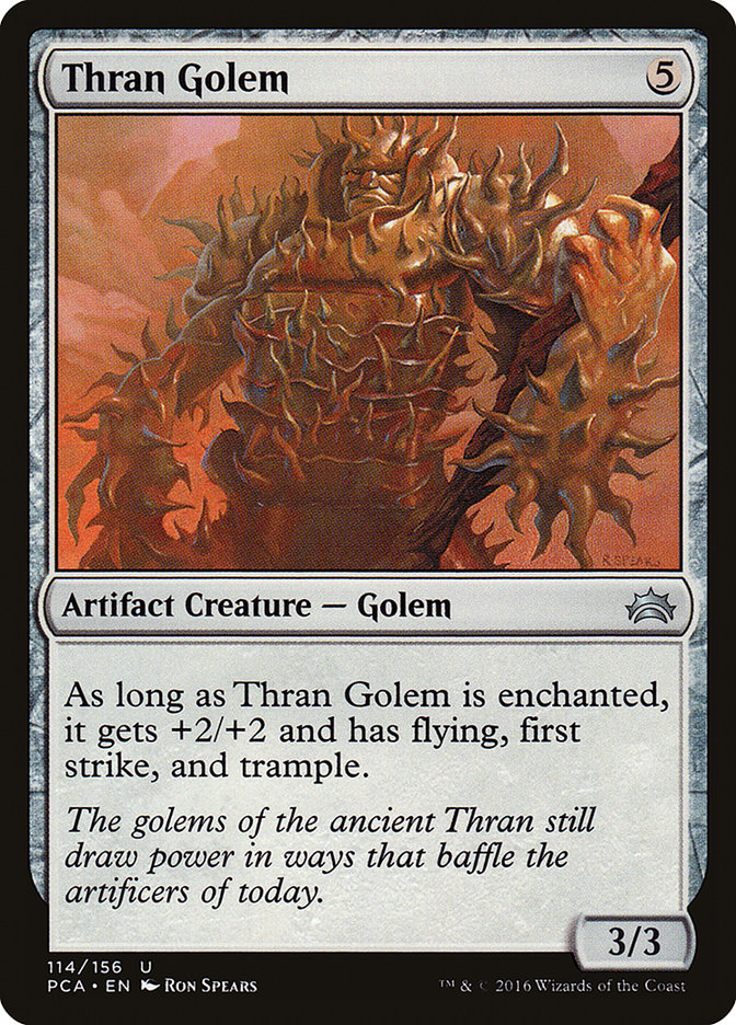 Thran Golem [Planechase Anthology] | Shuffle n Cut Hobbies & Games