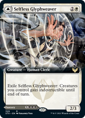 Selfless Glyphweaver // Deadly Vanity (Extended Art) [Strixhaven: School of Mages] | Shuffle n Cut Hobbies & Games