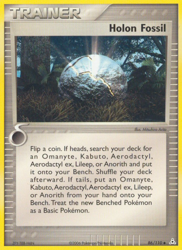 Holon Fossil (86/110) [EX: Holon Phantoms] | Shuffle n Cut Hobbies & Games