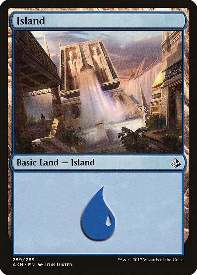 Island (259) [Amonkhet] | Shuffle n Cut Hobbies & Games