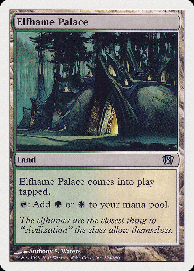 Elfhame Palace [Eighth Edition] | Shuffle n Cut Hobbies & Games