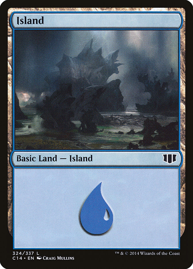 Island (324) [Commander 2014] | Shuffle n Cut Hobbies & Games