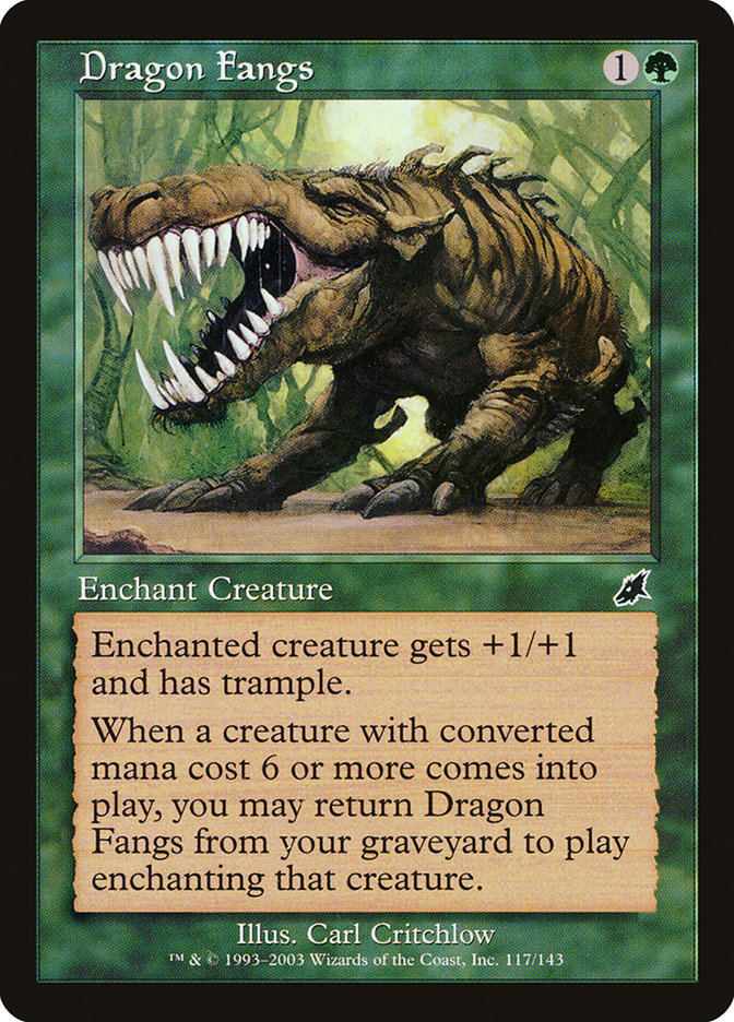 Dragon Fangs [Scourge] | Shuffle n Cut Hobbies & Games