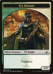 Saproling // Elf Knight Double-Sided Token [Guilds of Ravnica Guild Kit Tokens] | Shuffle n Cut Hobbies & Games