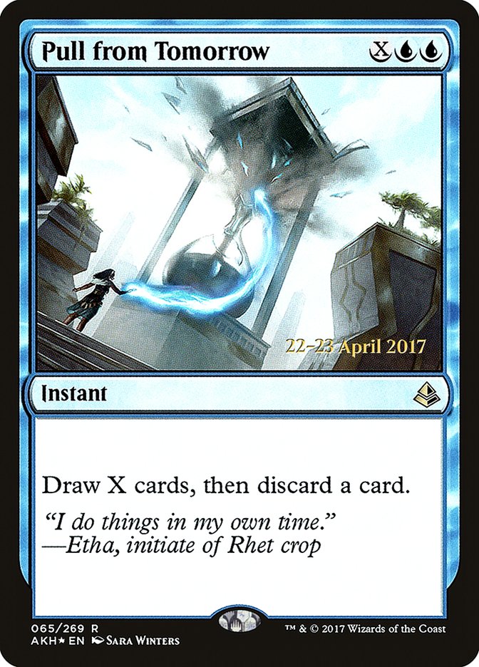 Pull from Tomorrow [Amonkhet Prerelease Promos] | Shuffle n Cut Hobbies & Games