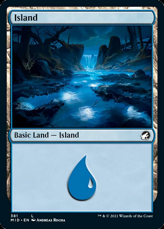 Island (381) [Innistrad: Midnight Hunt] | Shuffle n Cut Hobbies & Games