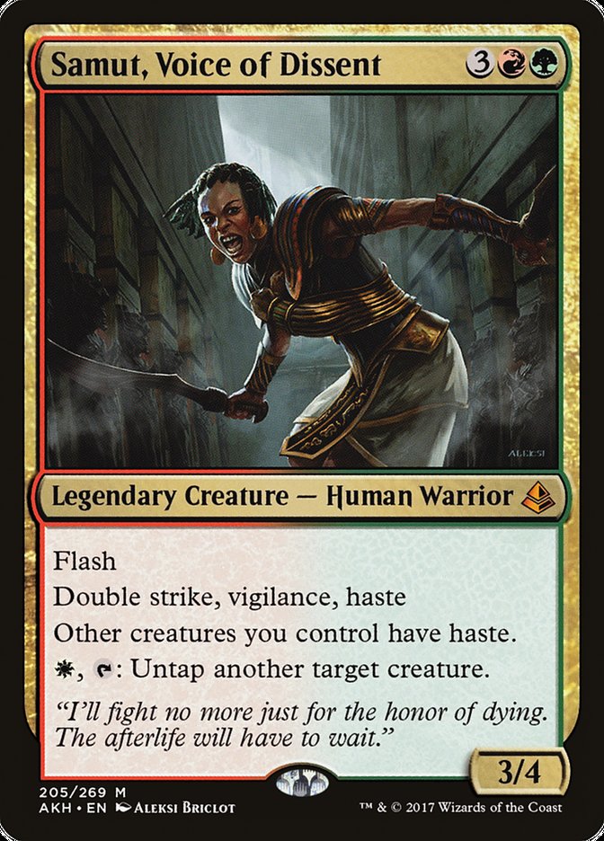 Samut, Voice of Dissent [Amonkhet] | Shuffle n Cut Hobbies & Games