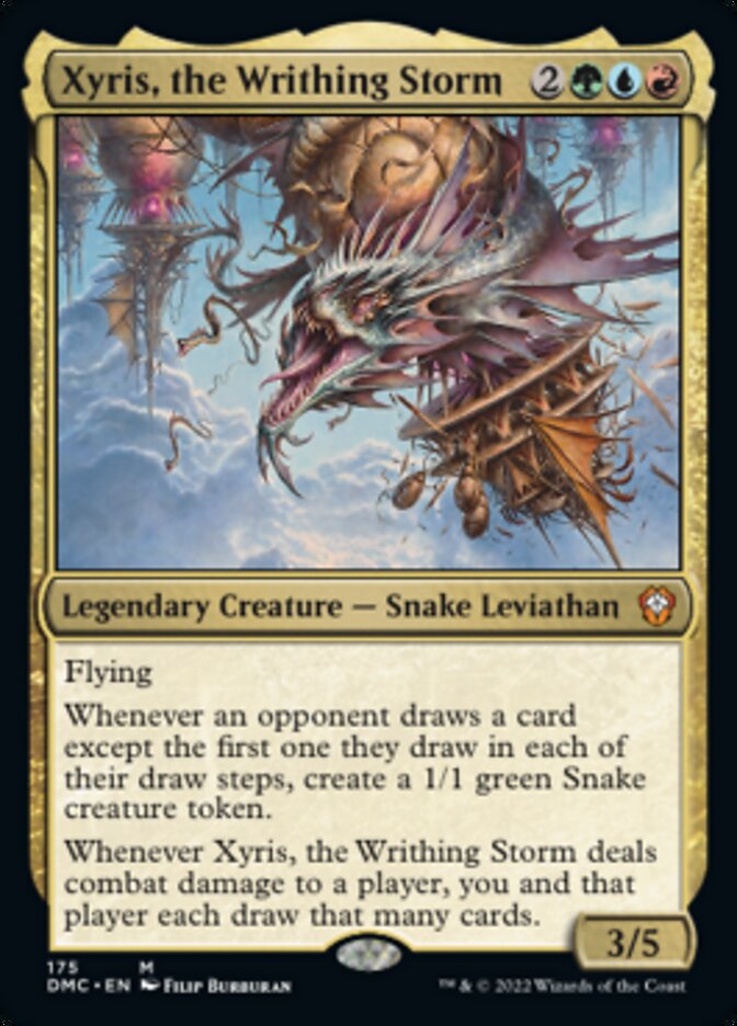 Xyris, the Writhing Storm [Dominaria United Commander] | Shuffle n Cut Hobbies & Games