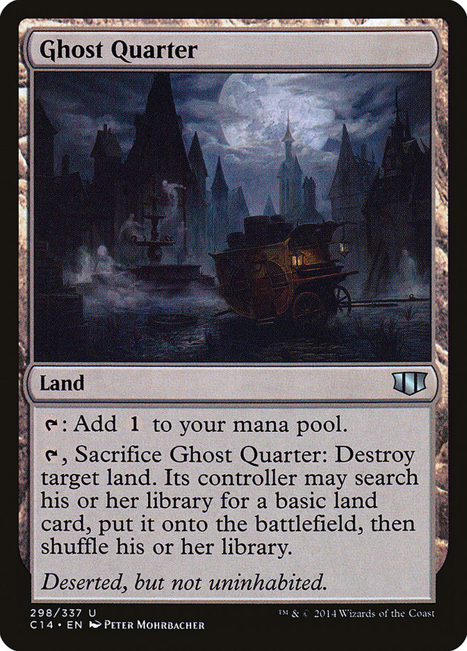 Ghost Quarter [Commander 2014] | Shuffle n Cut Hobbies & Games