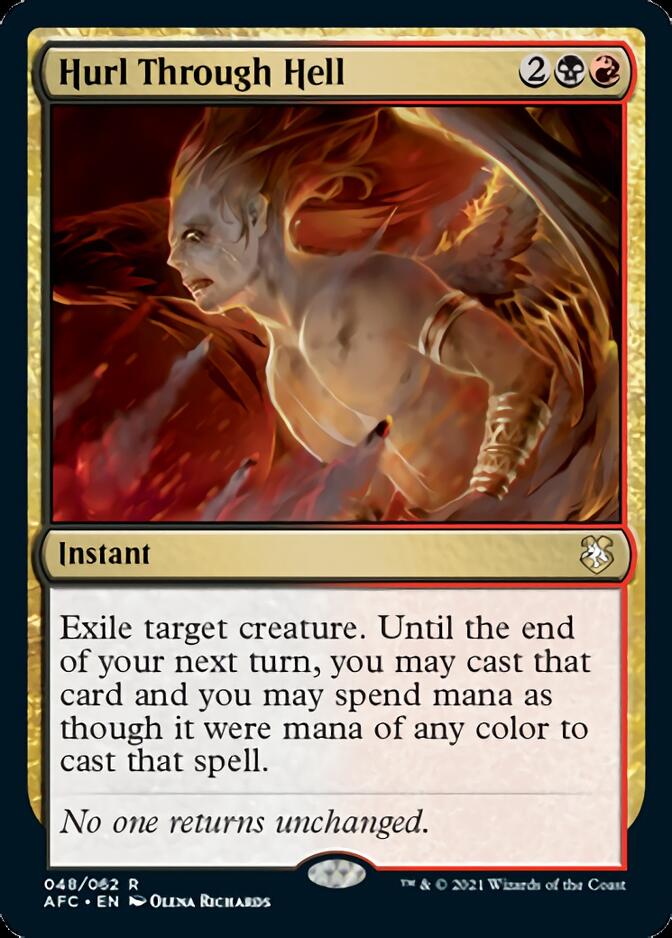 Hurl Through Hell [Dungeons & Dragons: Adventures in the Forgotten Realms Commander] | Shuffle n Cut Hobbies & Games