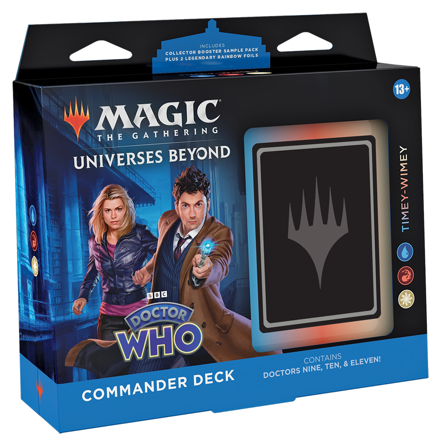 Doctor Who - Commander Deck (Timey-Wimey) | Shuffle n Cut Hobbies & Games