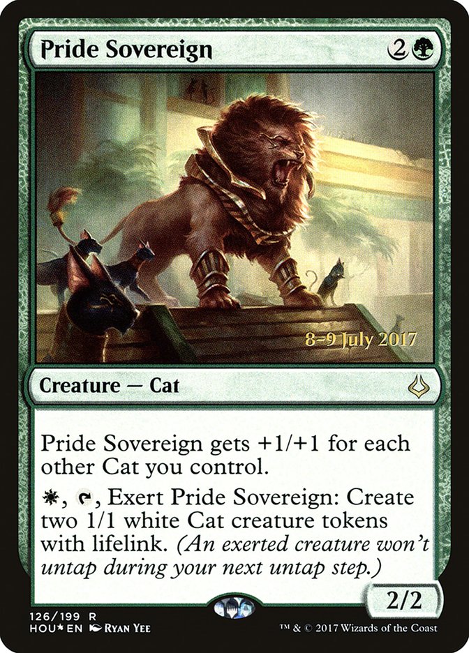 Pride Sovereign [Hour of Devastation Prerelease Promos] | Shuffle n Cut Hobbies & Games