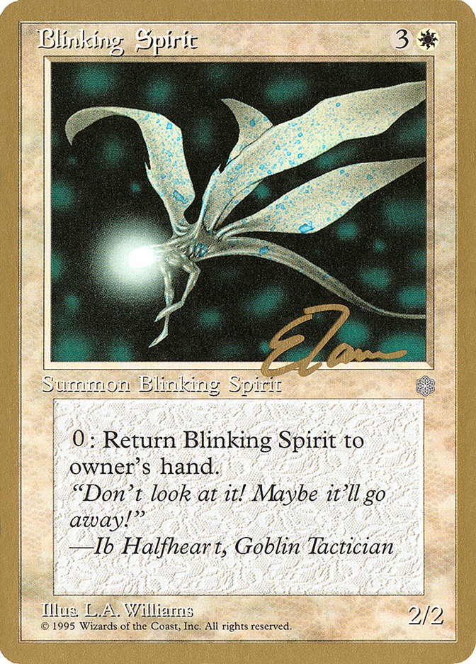 Blinking Spirit (Eric Tam) [Pro Tour Collector Set] | Shuffle n Cut Hobbies & Games