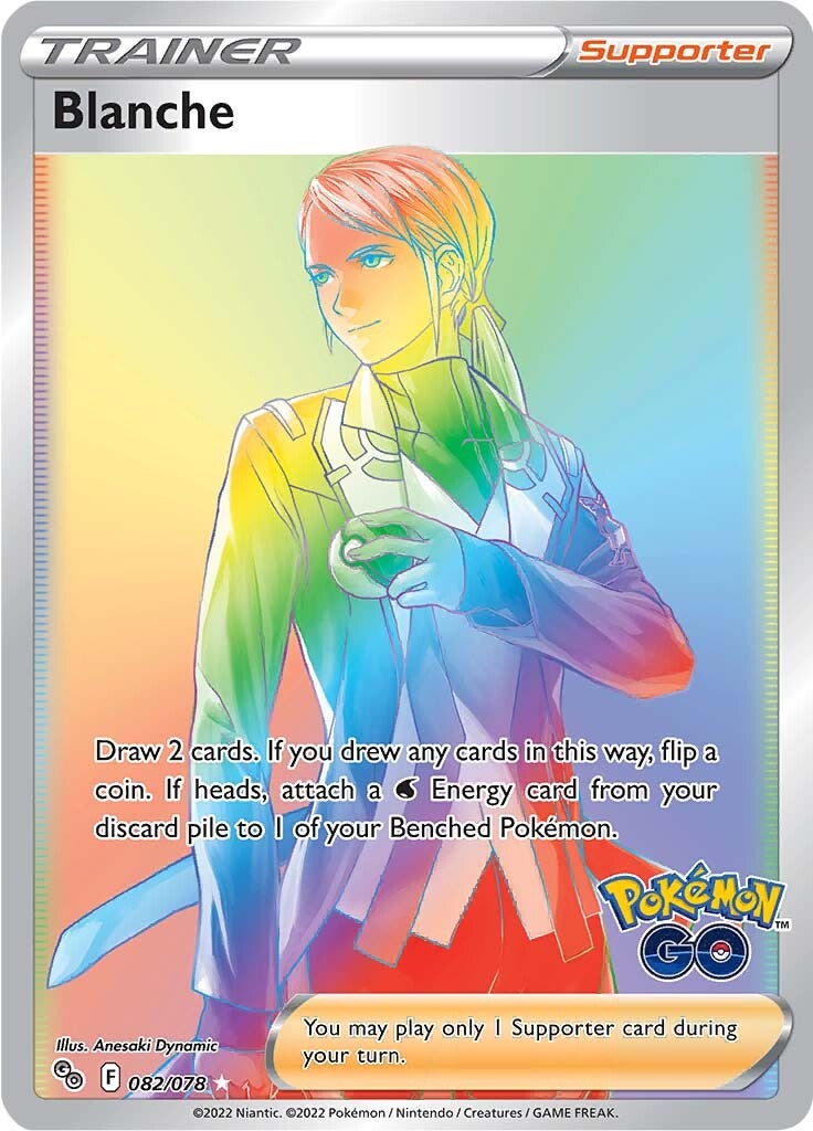 Blanche (082/078) [Pokémon GO] | Shuffle n Cut Hobbies & Games