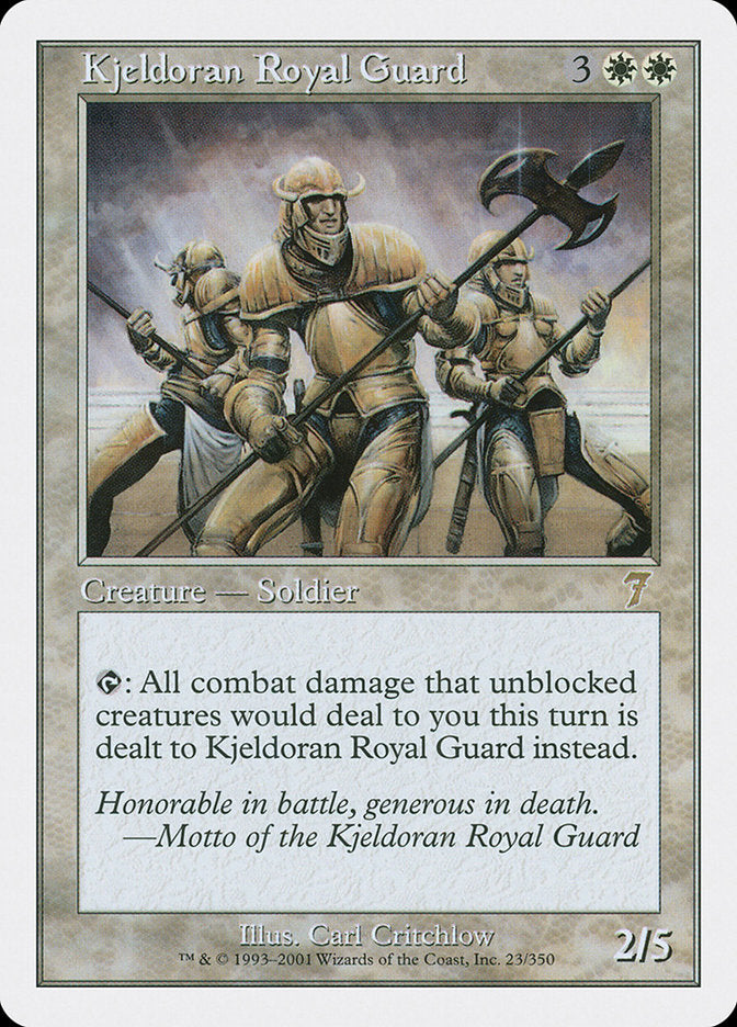Kjeldoran Royal Guard [Seventh Edition] | Shuffle n Cut Hobbies & Games