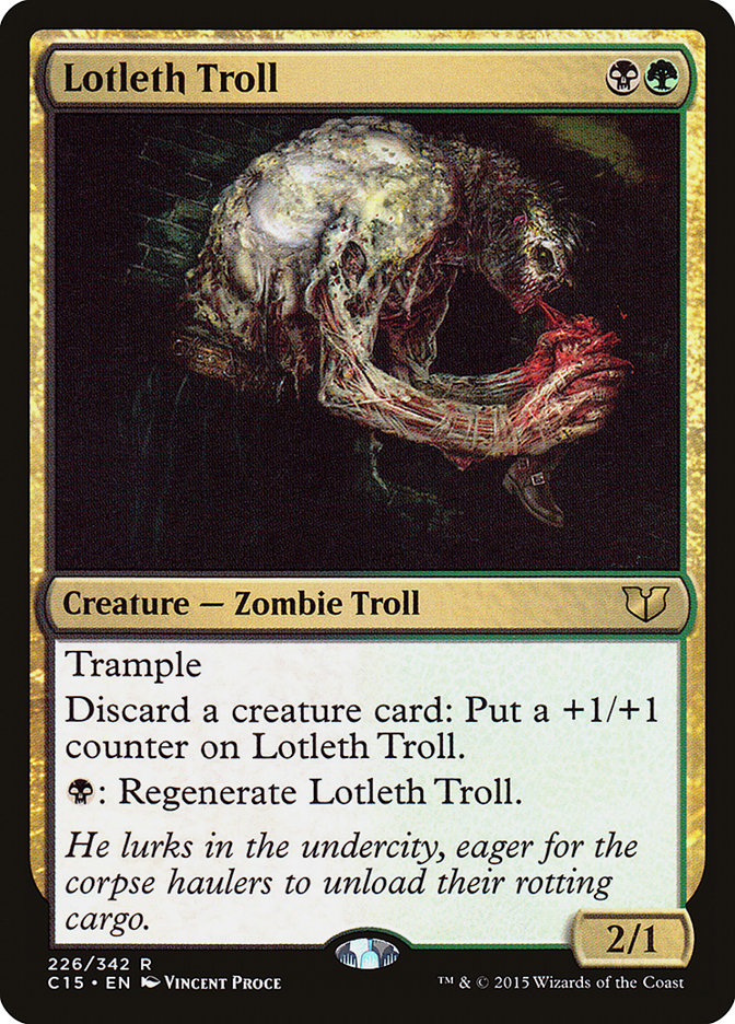 Lotleth Troll [Commander 2015] | Shuffle n Cut Hobbies & Games
