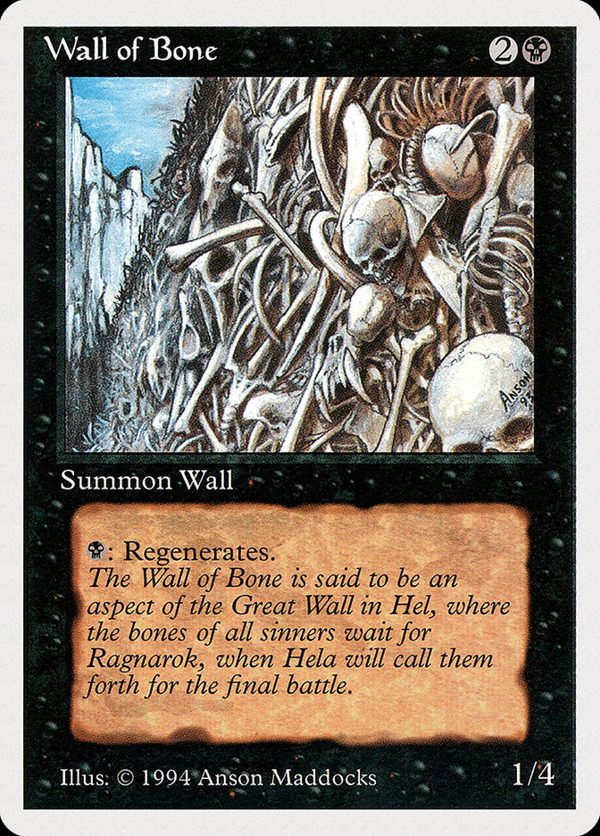 Wall of Bone [Summer Magic / Edgar] | Shuffle n Cut Hobbies & Games