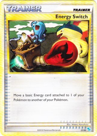 Energy Switch (21/30) [HeartGold & SoulSilver: Trainer Kit - Gyarados] | Shuffle n Cut Hobbies & Games
