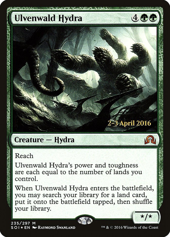 Ulvenwald Hydra [Shadows over Innistrad Prerelease Promos] | Shuffle n Cut Hobbies & Games