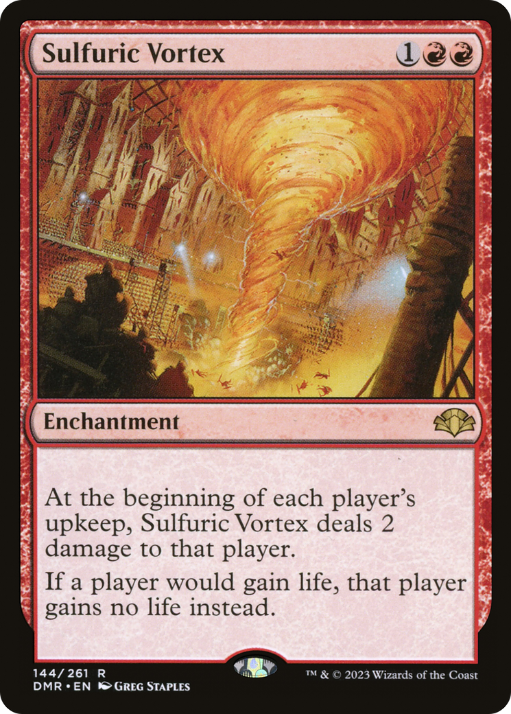 Sulfuric Vortex [Dominaria Remastered] | Shuffle n Cut Hobbies & Games