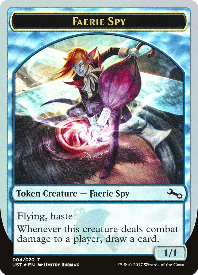 Faerie Spy Token [Unstable Tokens] | Shuffle n Cut Hobbies & Games