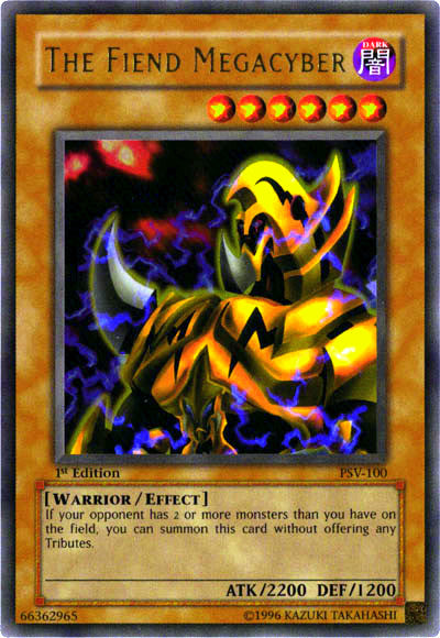 The Fiend Megacyber [PSV-100] Ultra Rare | Shuffle n Cut Hobbies & Games