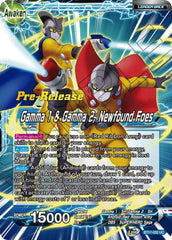 Gamma 1 & Gamma 2 // Gamma 1 & Gamma 2, Newfound Foes (BT17-032) [Ultimate Squad Prerelease Promos] | Shuffle n Cut Hobbies & Games