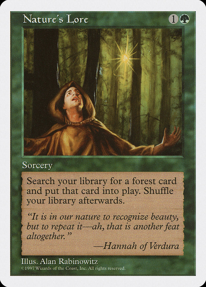 Nature's Lore [Fifth Edition] | Shuffle n Cut Hobbies & Games