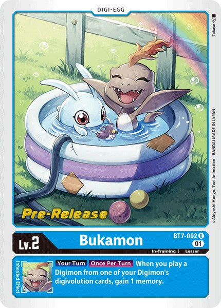 Bukamon [BT7-002] [Next Adventure Pre-Release Cards] | Shuffle n Cut Hobbies & Games