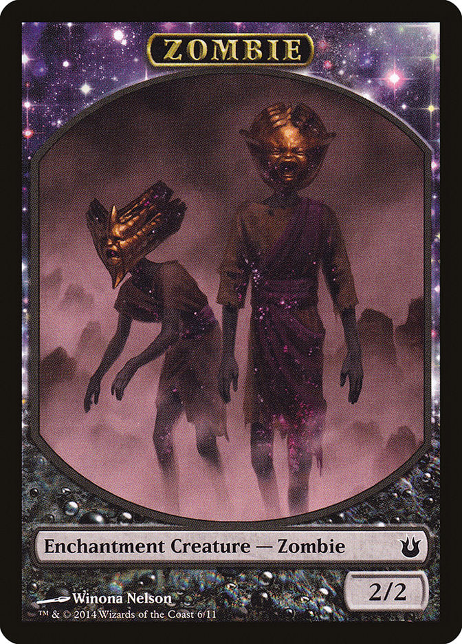 Zombie Token [Born of the Gods Tokens] | Shuffle n Cut Hobbies & Games