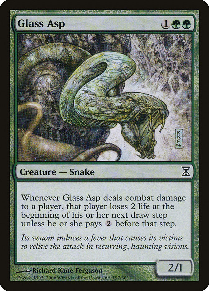 Glass Asp [Time Spiral] | Shuffle n Cut Hobbies & Games