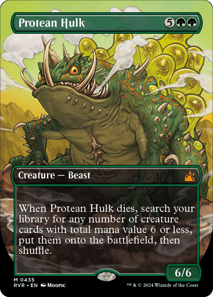 Protean Hulk (Anime Borderless) [Ravnica Remastered] | Shuffle n Cut Hobbies & Games