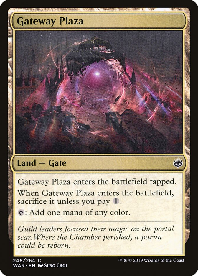 Gateway Plaza [War of the Spark] | Shuffle n Cut Hobbies & Games