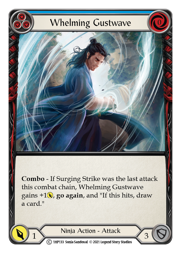 Whelming Gustwave (Blue) [1HP133] | Shuffle n Cut Hobbies & Games