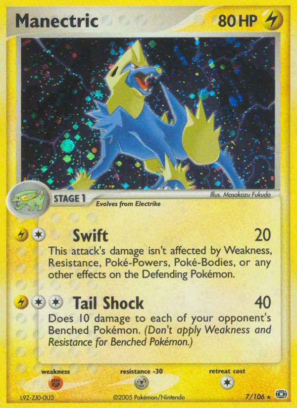 Manectric (7/106) [EX: Emerald] | Shuffle n Cut Hobbies & Games