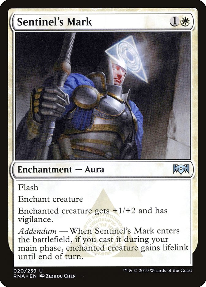 Sentinel's Mark [Ravnica Allegiance] | Shuffle n Cut Hobbies & Games