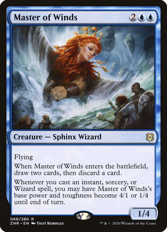 Master of Winds [Zendikar Rising] | Shuffle n Cut Hobbies & Games