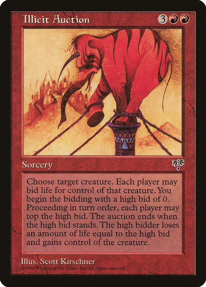 Illicit Auction [Mirage] | Shuffle n Cut Hobbies & Games