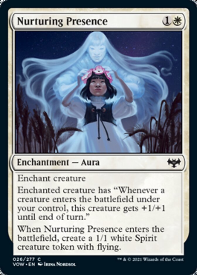 Nurturing Presence [Innistrad: Crimson Vow] | Shuffle n Cut Hobbies & Games