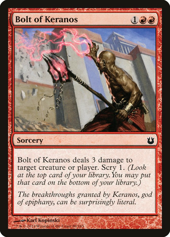 Bolt of Keranos [Born of the Gods] | Shuffle n Cut Hobbies & Games