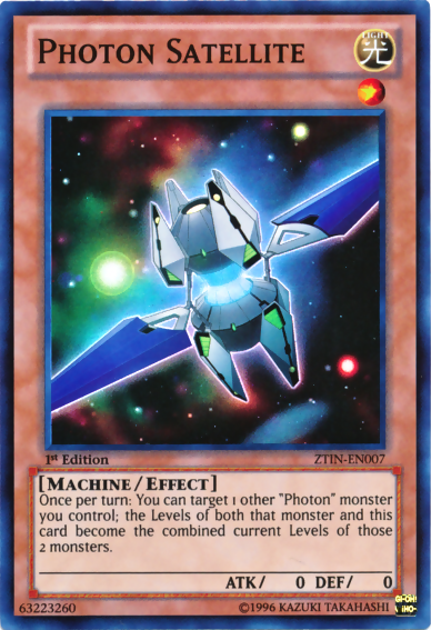 Photon Satellite [ZTIN-EN007] Super Rare | Shuffle n Cut Hobbies & Games