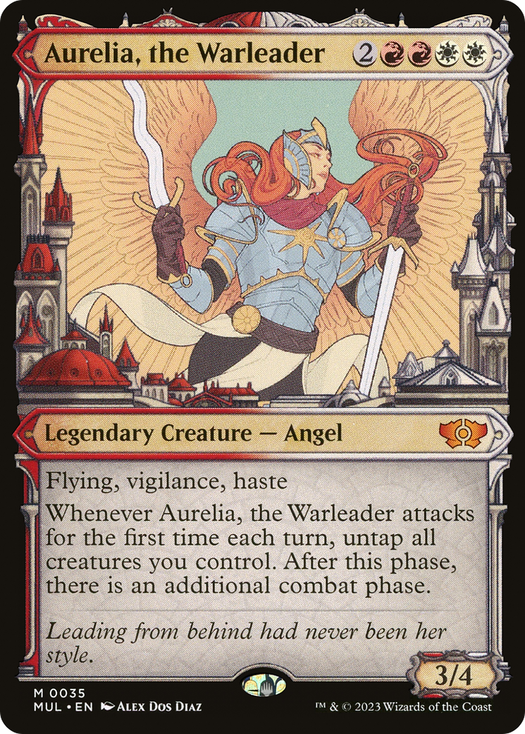 Aurelia, the Warleader [Multiverse Legends] | Shuffle n Cut Hobbies & Games