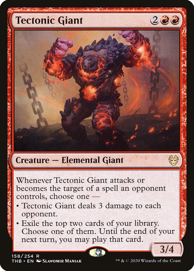 Tectonic Giant [Theros Beyond Death] | Shuffle n Cut Hobbies & Games
