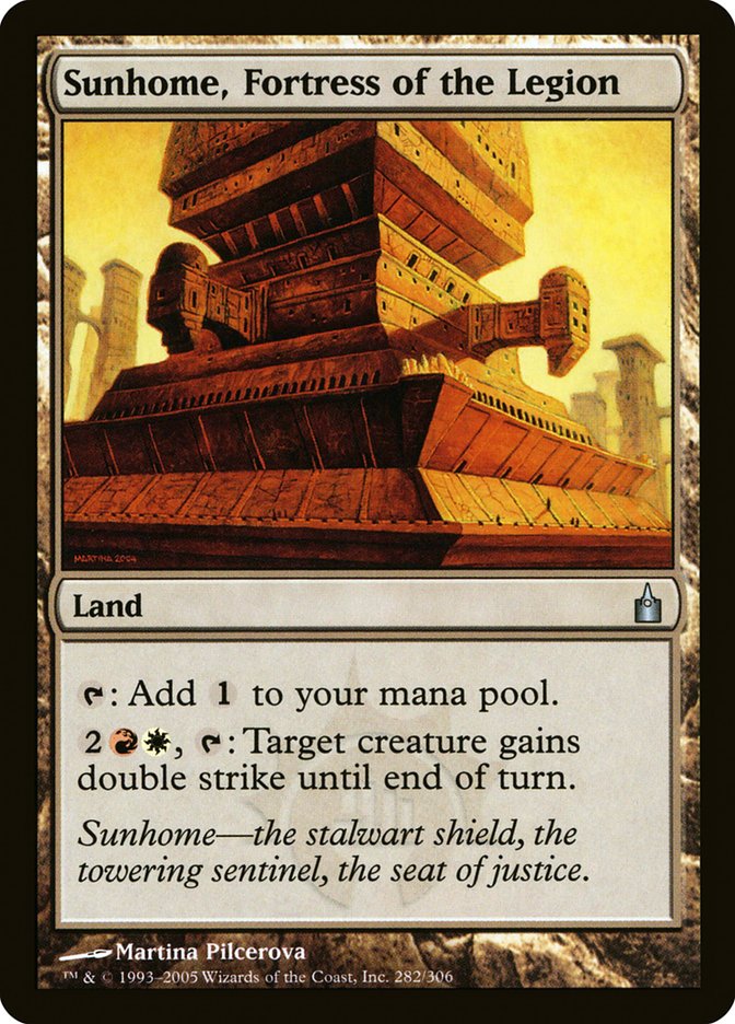 Sunhome, Fortress of the Legion [Ravnica: City of Guilds] | Shuffle n Cut Hobbies & Games