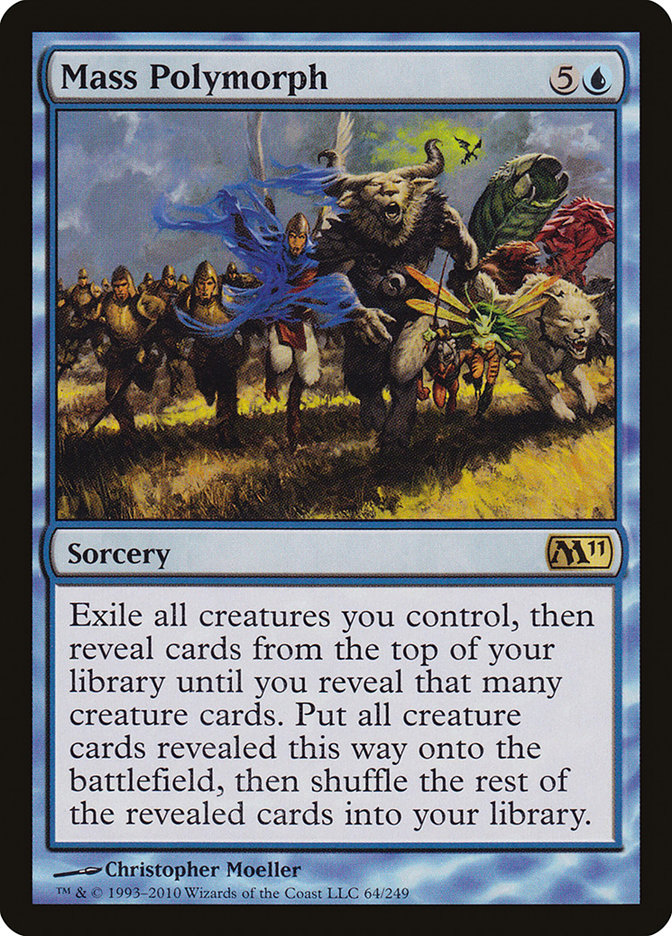 Mass Polymorph [Magic 2011] | Shuffle n Cut Hobbies & Games