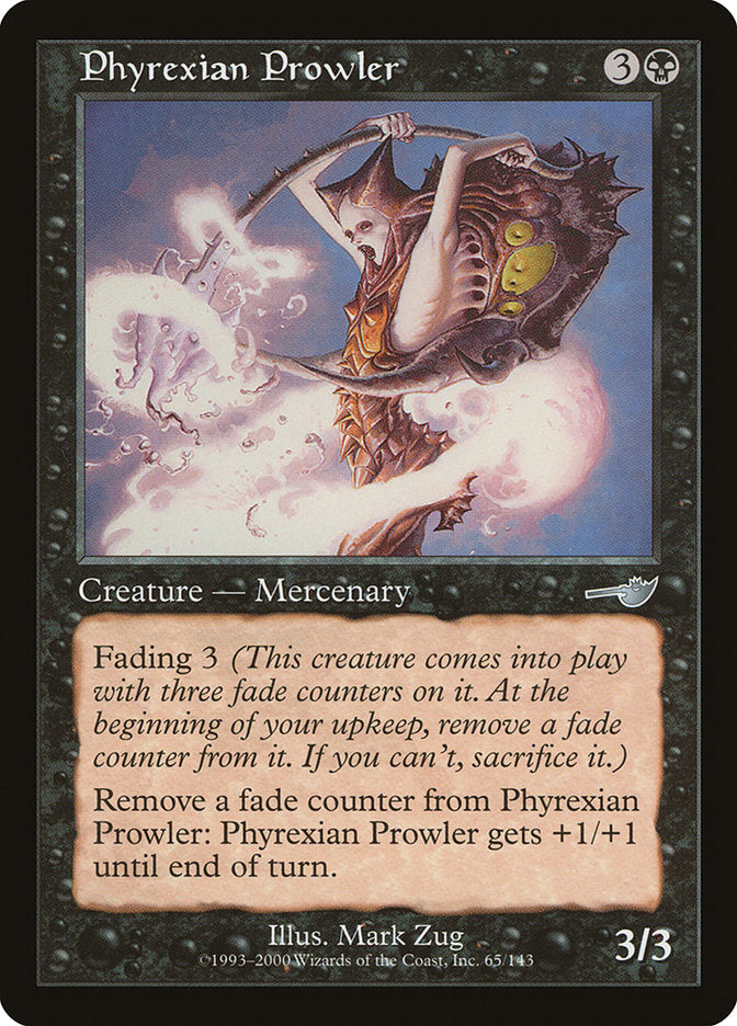 Phyrexian Prowler [Nemesis] | Shuffle n Cut Hobbies & Games
