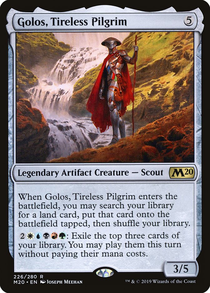 Golos, Tireless Pilgrim [Core Set 2020] | Shuffle n Cut Hobbies & Games